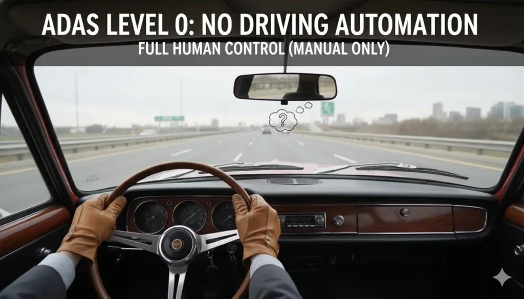 ADAS Levels 0 to 5: Which One Does Your Car Really Have? 46 Level 0 ADAS