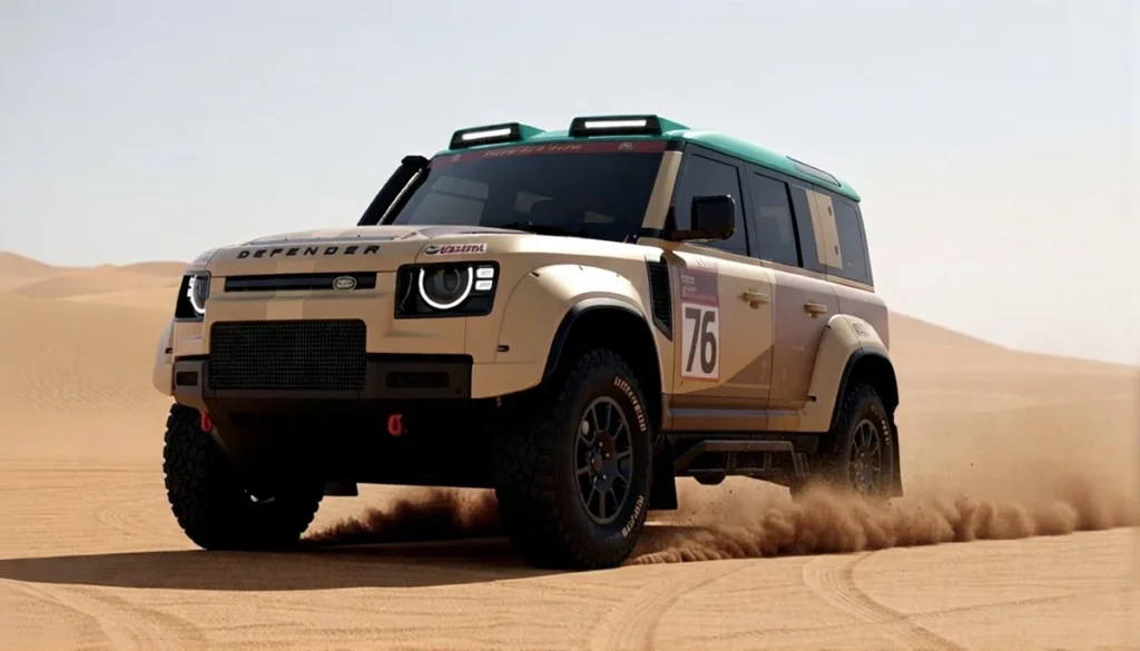 Can Defender D7X-R Dethrone Toyota at Dakar 2026? 48 Land Rover Defender D7X-R