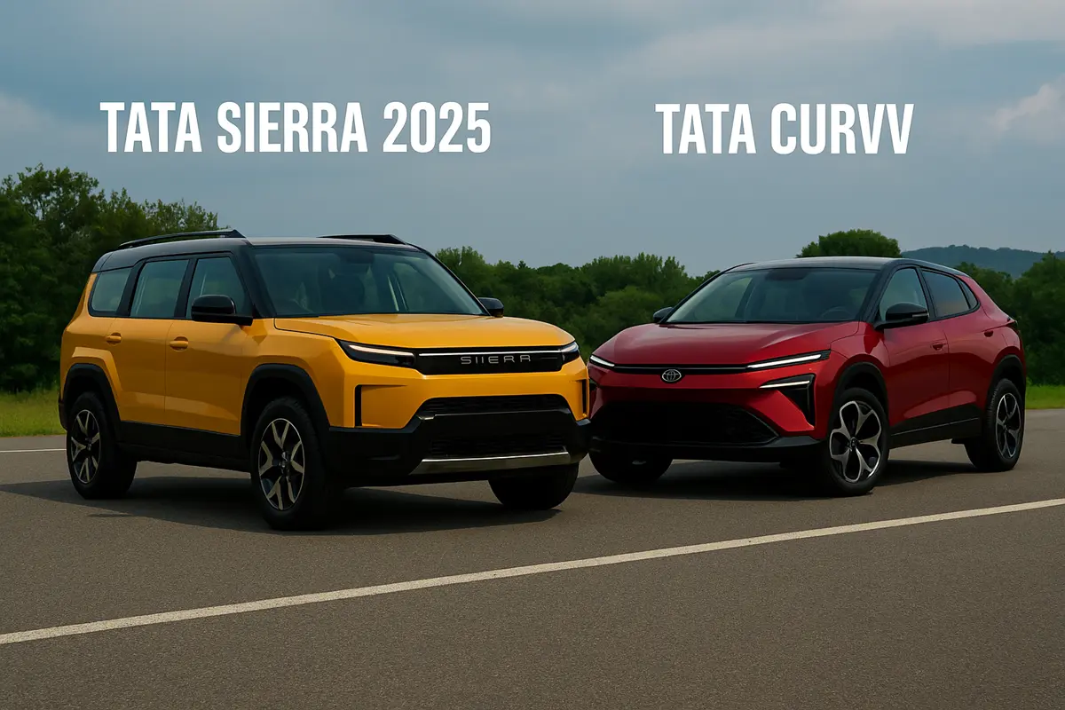 Should I buy Tata Sierra 2025 or Tata Curvv